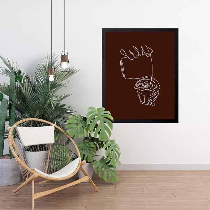 Lawrence Williams Designs Coffee Line Art Poster - Image 6