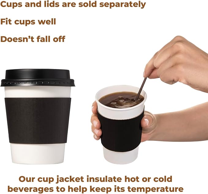 FMP Brands 1000 Pack Coffee Sleeves - Image 5