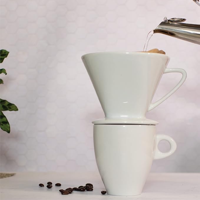 Cilio Coffee Dripper-#4 Medium, Non Plastic. - Image 3