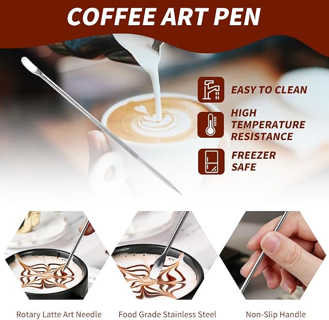 23PCS Coffee Tamper Set, Espresso Accessories Kit - Image 3