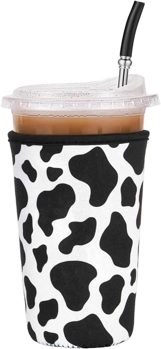 Iced Coffee Sleeve Reusable Large 30-32oz by Cavllson