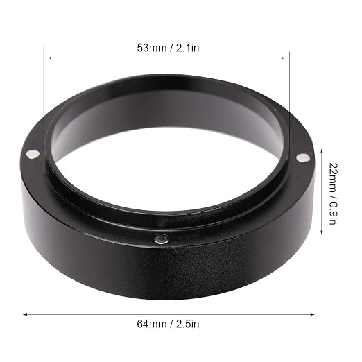 Dosing Rings Aluminum Coffee Powder Dosing Rings Funnel - Image 2