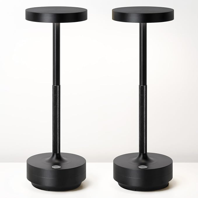 LED Cordless Table Lamp - 5000mAh Rechargeable Battery Operated Outdoor by SHANGCAI