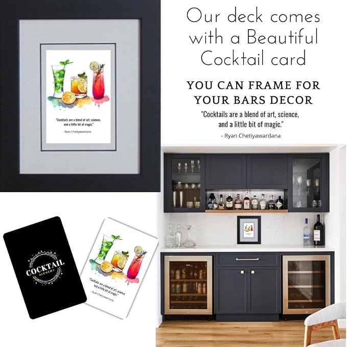 Cocktail Recipe Flash Cards Set – 100+ Bartender Cards - Image 7