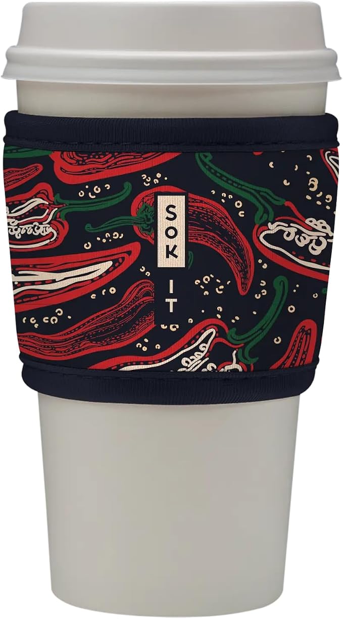 Sok It HotSok Coffee & Tea Reusable Insulated Neoprene Cup Sleeve by SokIt