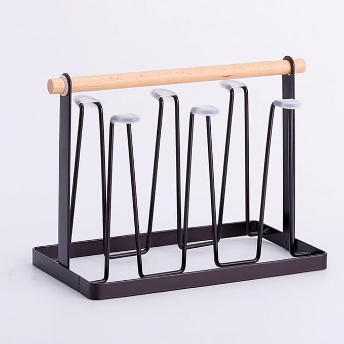 Cup Drying Rack Stand, Metal Cup Drying Rack - Image 3
