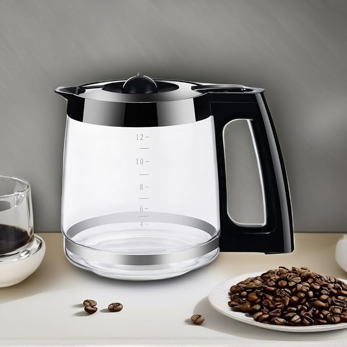 12-Cup Replacement Glass Coffee Carafe Compatible - Image 5