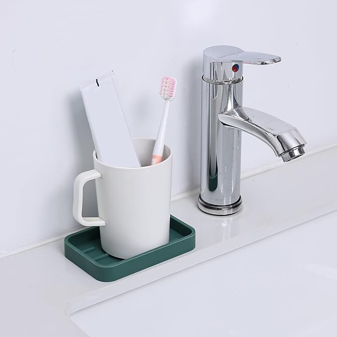 MicoYang Silicone Kitchen Sink Organizer Tray - Image 8