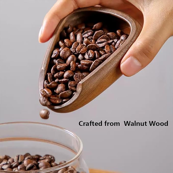 Walnut Wood Coffee Dosing Cup & RDT Spray Bottle Set | Espresso Coffee - Image 6