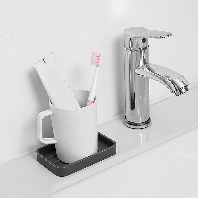 MicoYang Silicone Kitchen Sink Organizer Tray - Image 8