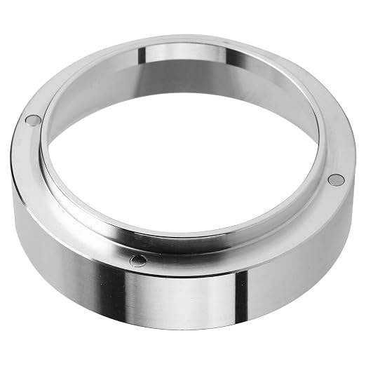 51mm Dosing Funnel, Zinc Alloy Coffee Dosing Funnel Ring, Magnetic Espresso by Unknown