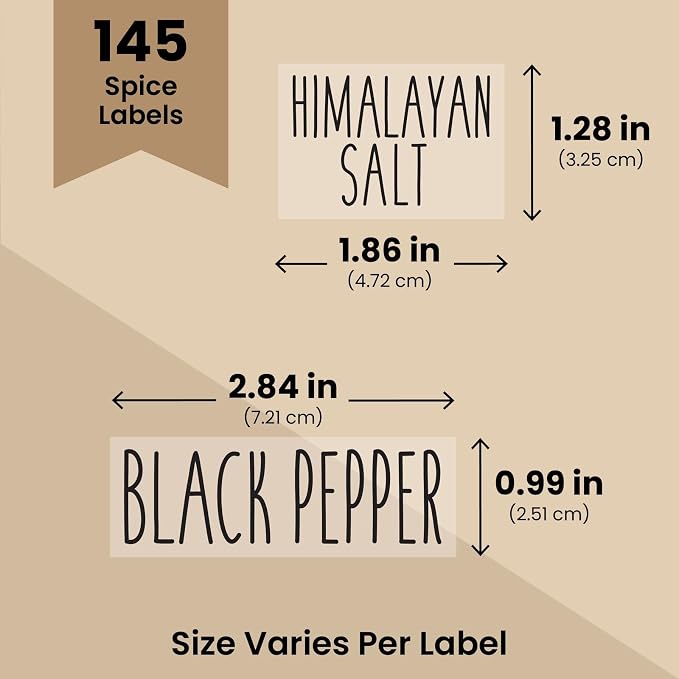 Talented Kitchen Spice Labels Stickers - Image 4