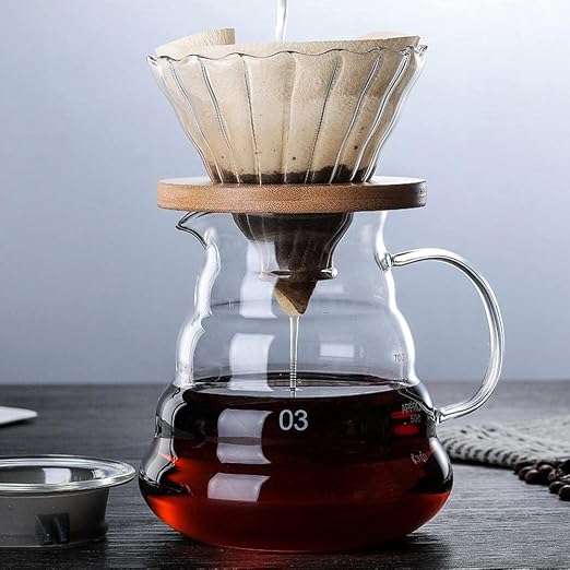 Glass Coffee Funnel for Spiral Coffee – Portable, Lightweight & Heat- - Image 5