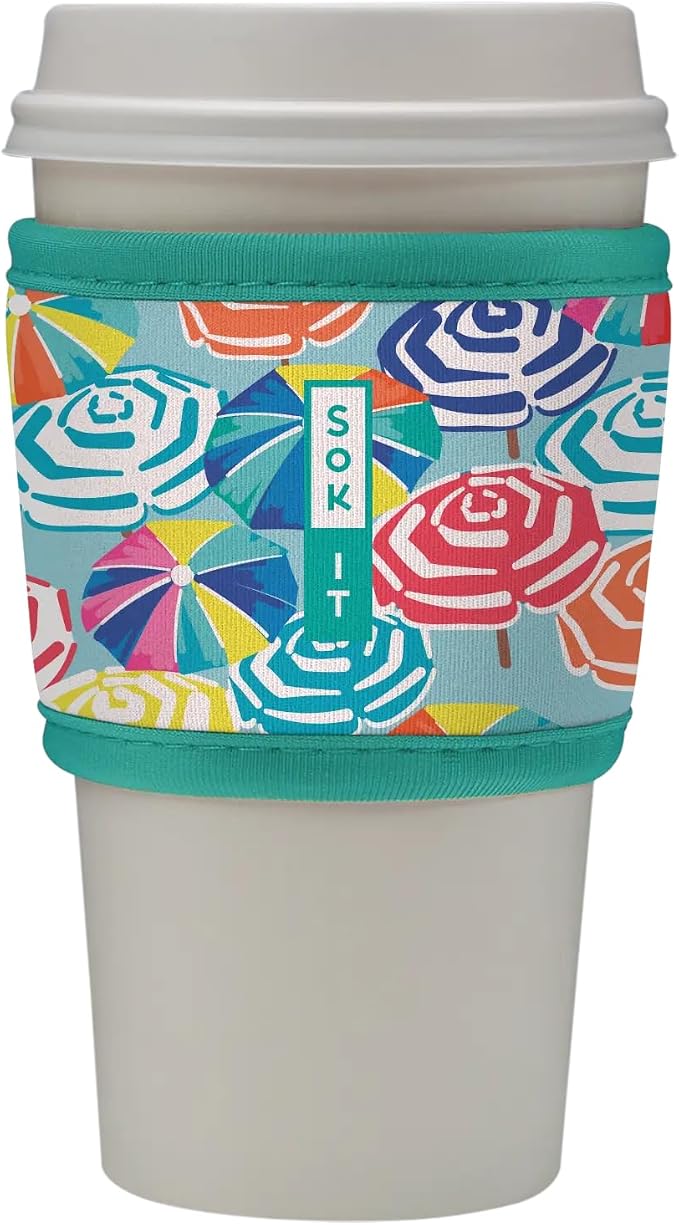 Sok It HotSok Coffee & Tea Reusable Insulated Neoprene Cup Sleeve by SokIt