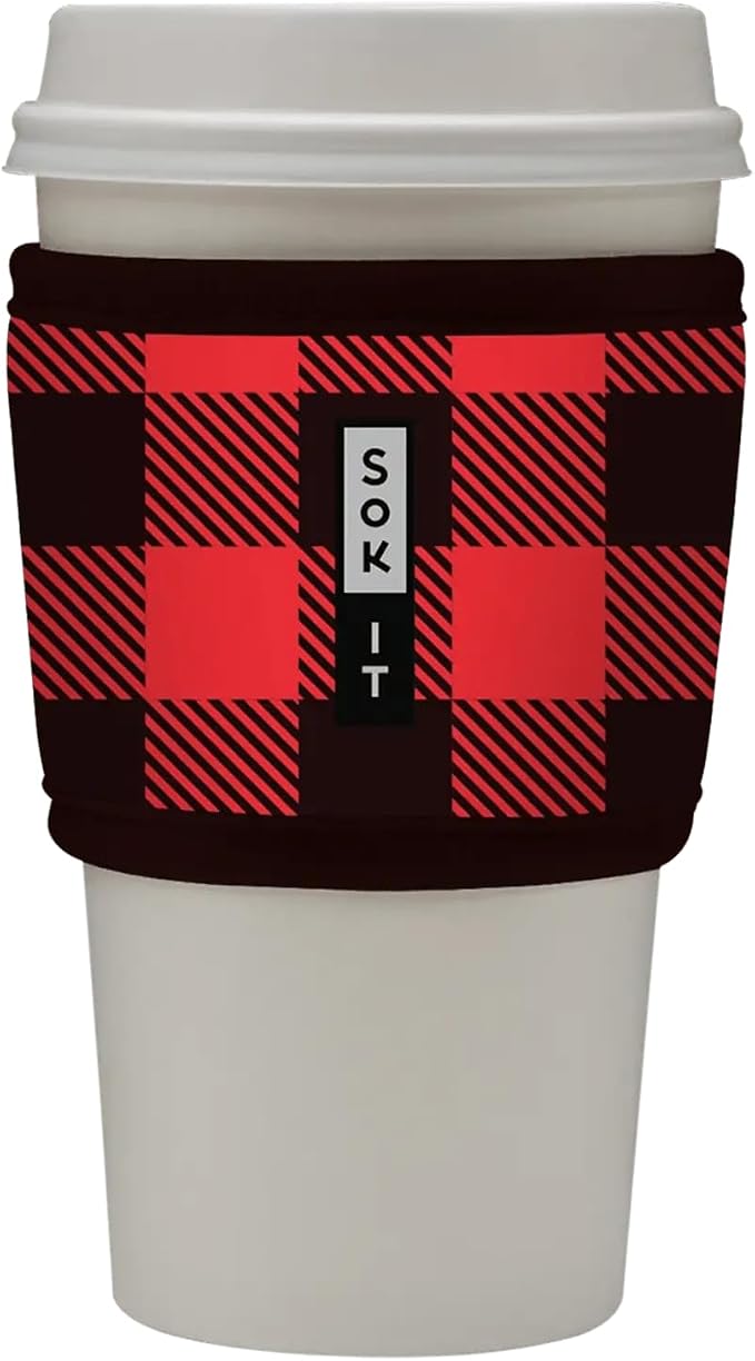 Sok It HotSok Coffee & Tea Reusable Insulated Neoprene Cup Sleeve by SokIt