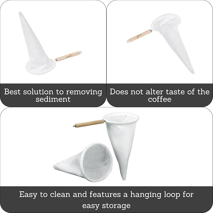 Imusa USA J100-4-50 Coffee Cloth Strainer - Image 2