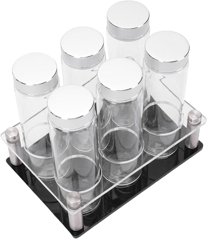 plplaaoo Coffee Bean Storage Tubes Elegant Transparent High Borosilicate Glass - Image 6