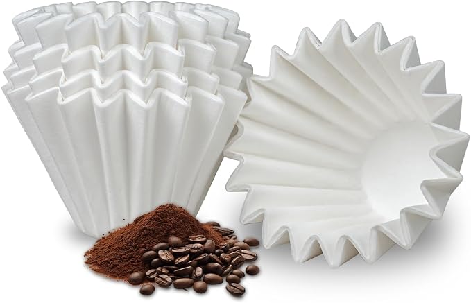 1-2 Cup Small Coffee Filters, Compatible by BakeChoice