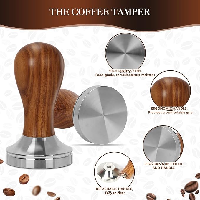 Y-Step 23 PCS Coffee Tamper Set, Espresso Accessories Kit Barista Kit, - Image 3