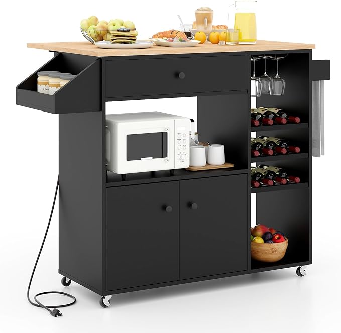 Giantex Rolling Kitchen Island Cart by Giantex