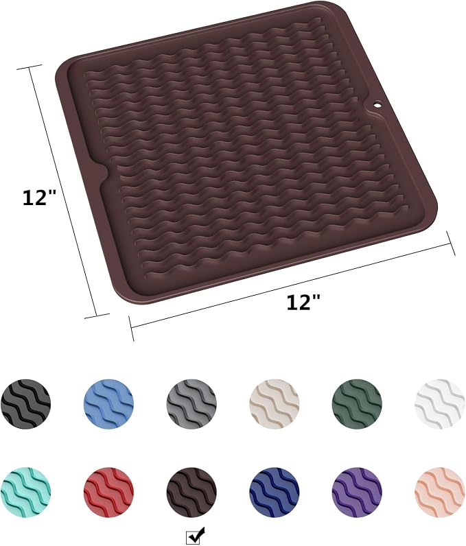 ZLR 4-in-1 Silicone Mat 12" x 12" / 305 x 306mm Square - Image 6