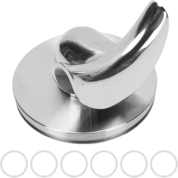 54mm Portafilter Adapter Bottomless Naked Conversion Tool Dual Spout Stainless by LiebeWH