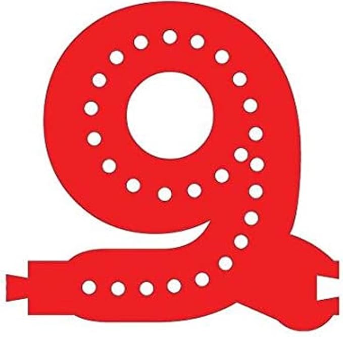 M&T Displays LED Marquee Letter Lights Modular Red Light Up Number Initial - Image 2
