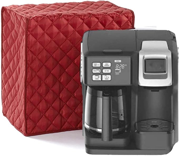 Coffee Maker Cover Waterproof Espresso Appliance Cover Dustproof Large by Unknown