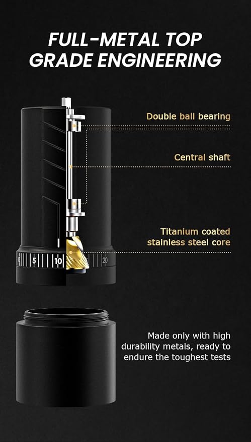 Vevok Chef O20 Manual Coffee Grinder - Image 3
