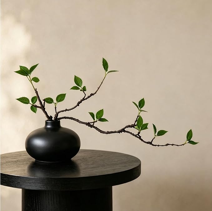 Vase with Greenery, Small Plant by Hoolicute