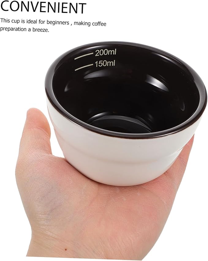 Bean Dosing Cup Espresso Measuring Scoop Cupping Bowl Ceramic Graduated - Image 4