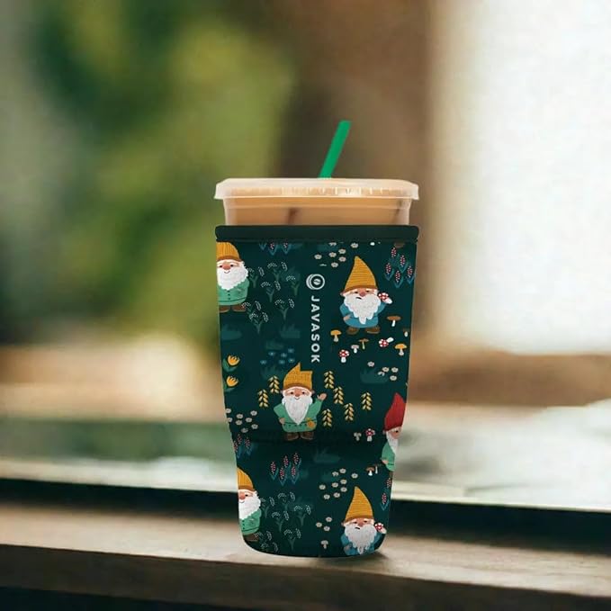 Sok It JavaSok Iced Coffee & Cold Soda Insulated Neoprene Cup Sleeve - Image 3