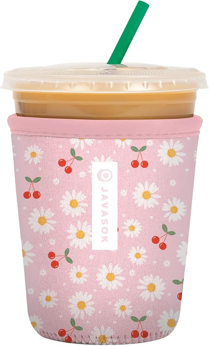Sok It JavaSok Iced Coffee & Cold Soda Insulated Neoprene Cup Sleeve by SokIt