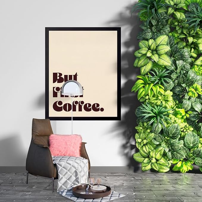 Lawrence Williams Designs But First Coffee Poster - Image 5