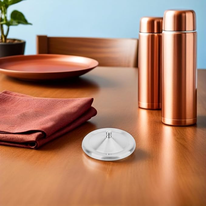 Cabilock Leak-Proof Cup Lids 3.34 Inch Stainless Steel Mug Covers Water Cup Caps - Image 7