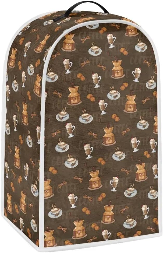 Coffee Cup Blender Dust Cover, Anti Fingerprint Polyester Stand Mixer or Coffee - Image 2