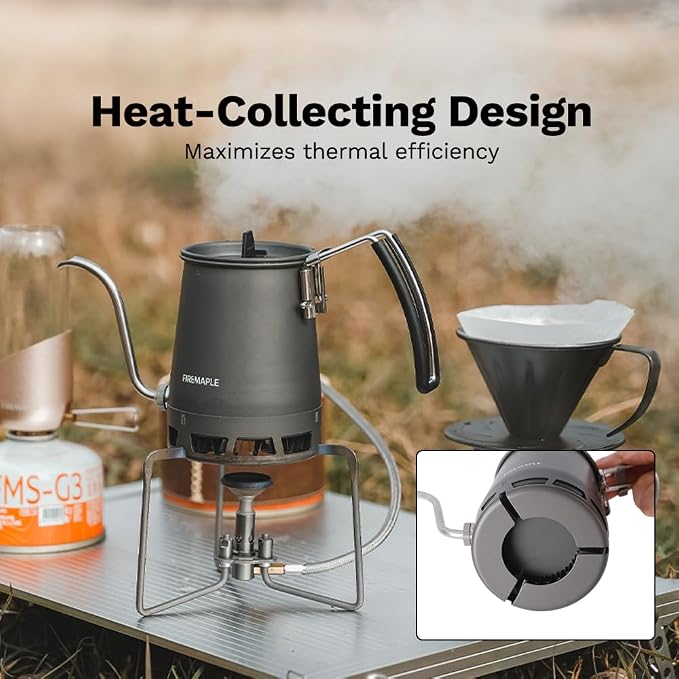 Fire-Maple Petrel Pour-Over Coffee Kettle 350ml Gooseneck Spout Coffee Pots - Image 3