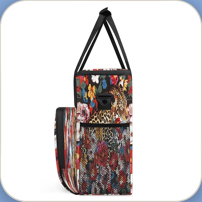 Leopard Flower Coffee Machine Bag Compatible - Image 4
