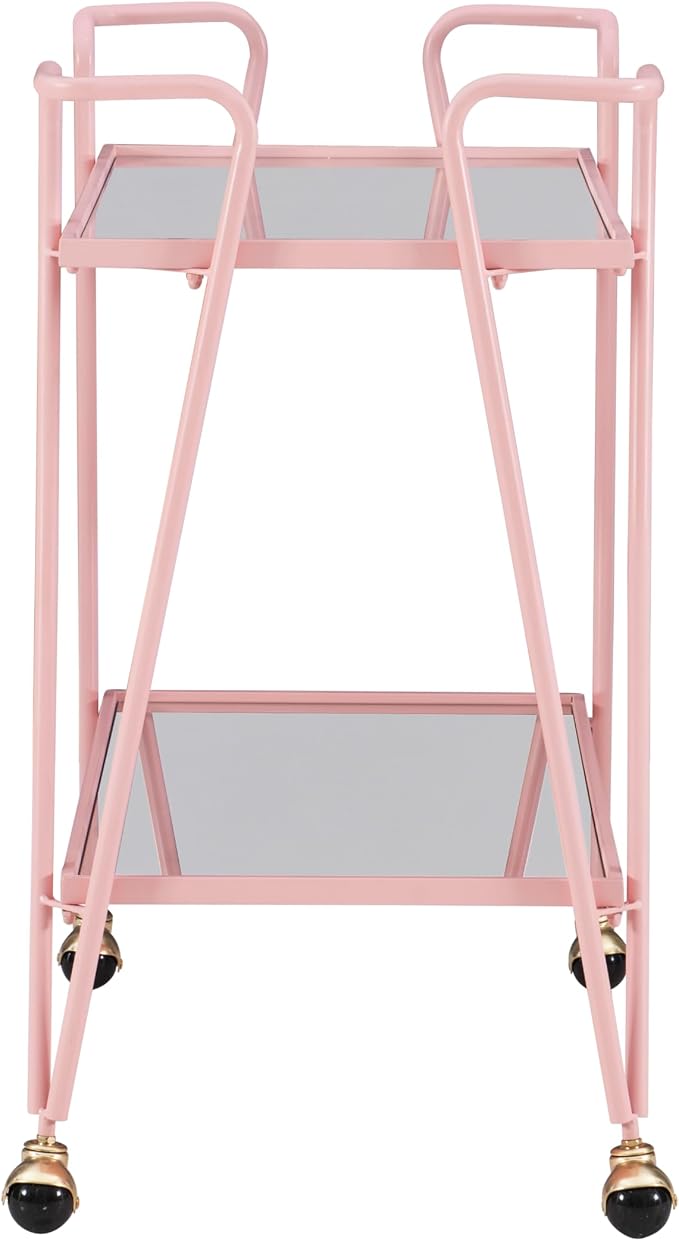 Gina Pink Mid-Century Bar Cart - Image 18