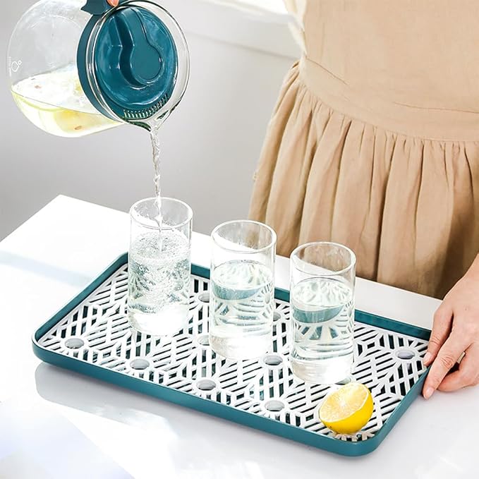 Dish Drying Rack, Cup Drain Tray, Mug Drainboard, Glass Drying Tray, Mug Drain - Image 4