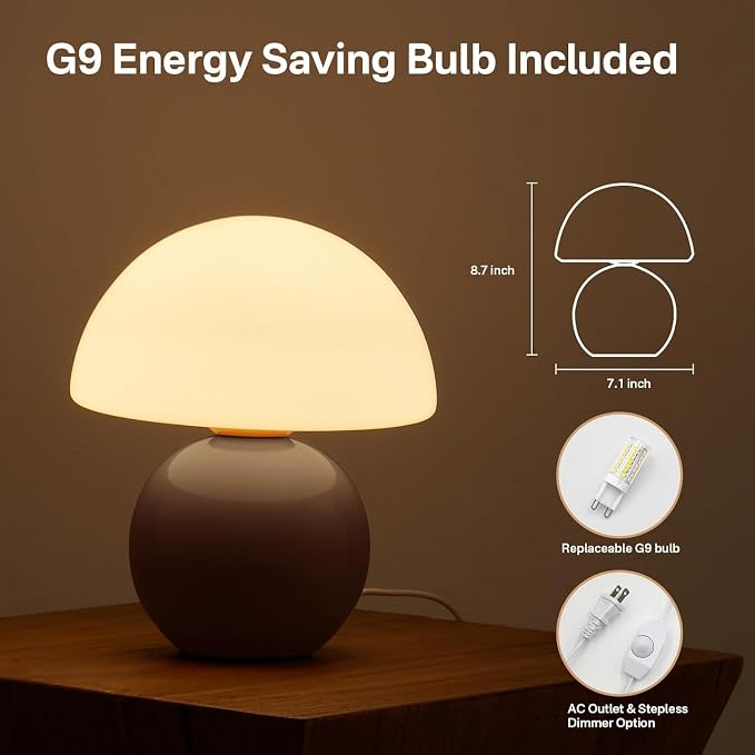 Dawnwake Mushroom Lamp Table Lamp - Image 4