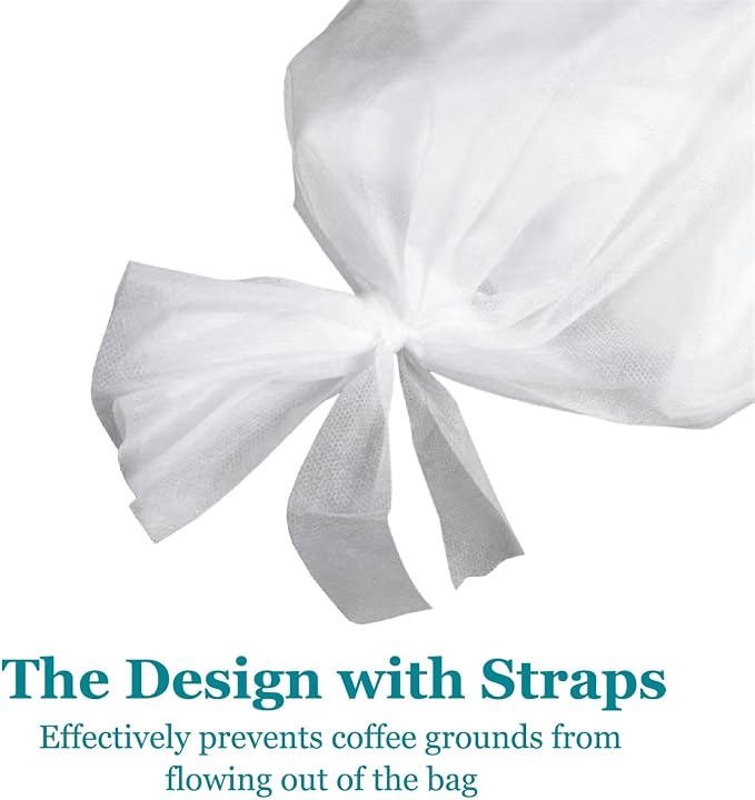 Yzurbu 100pcs 16''x20'' Cold Brew Coffee Filter Bags, No Mess Disposable Filter - Image 2