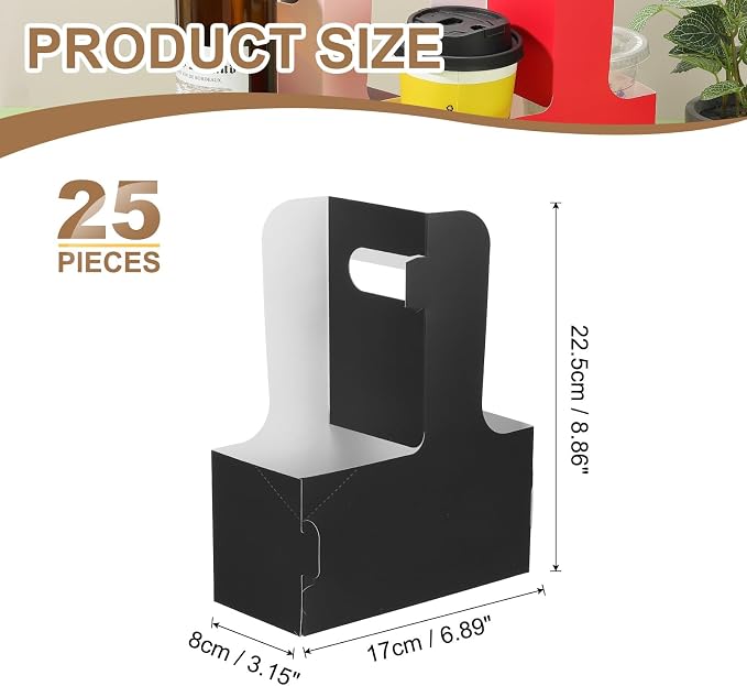 PATIKIL Drink Carrier with Handle - Image 2