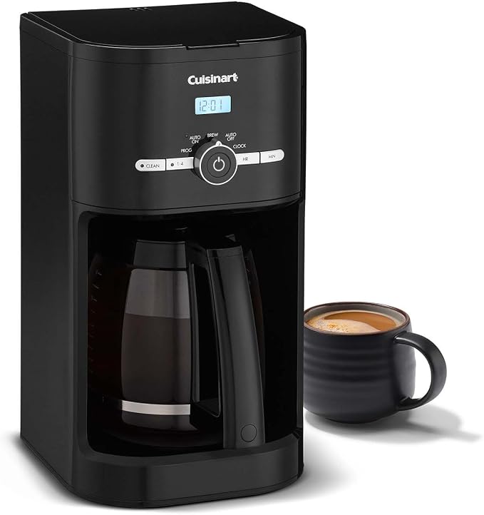 Cuisinart Classic 12-Cup Programmable Coffeemaker, DCC-1120BKNAS - Image 3