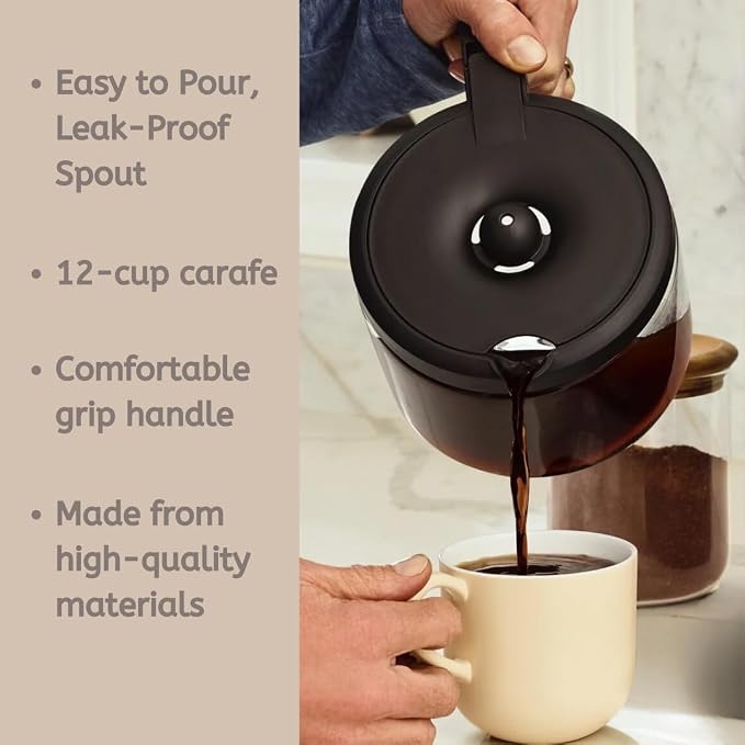 Replacement 12-Cup Coffee Pot Carafe - Image 3