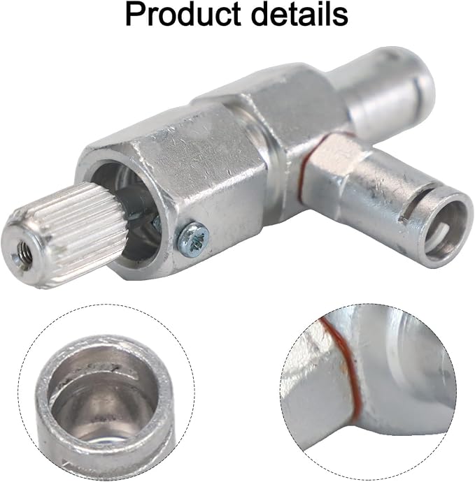 Aluminum Alloy Steam Valve for Coffee Machines, Dual Control Function - Image 2
