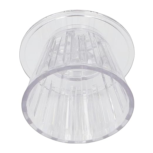 GLOGLOW Funnel Wide Flat Bed Ribbed Channels by GLOGLOW