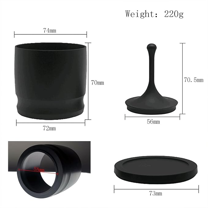 Coffee Dosing Cup, Espresso Dosing Cup, Coffee Dosing Ring Powder Receiver - Image 2
