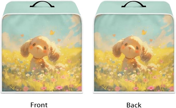 Dog Daisy Coffee Machine Dust Cover Waterproof Universal Barista Express - Image 2