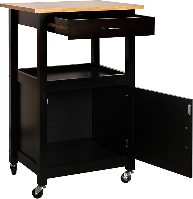 eHemco Kitchen Island Cart on Wheels - Image 7